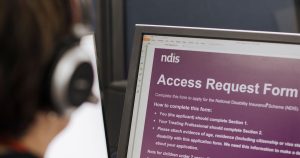 Is NDIS support means-tested?